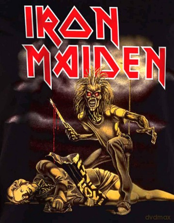 Iron Maiden: Ladies Tee: Slasher with Skinny Fitting (Medium)