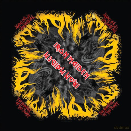 Iron Maiden: Men's Bandanna: The Number Of The Beast