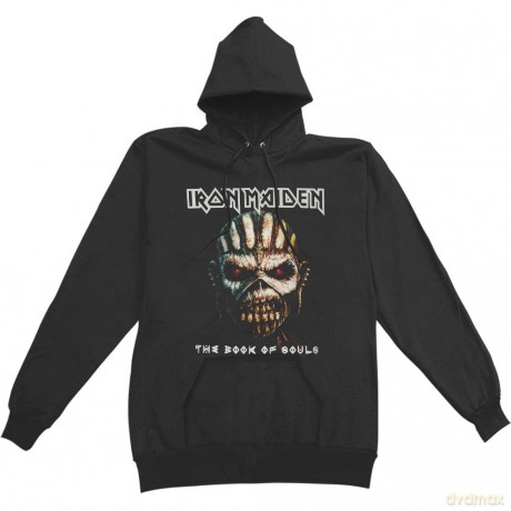 Iron Maiden: Men's Pullover Hoodie: The Book of Souls (Medium)