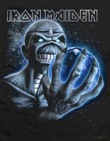 Iron Maiden: Men's Tee: A Different World (Large)