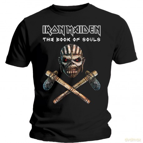 Iron Maiden: Men's Tee: Axe Colour (X-Large)