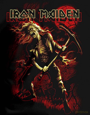 Iron Maiden: Men's Tee: Benjamin Breeg Red Graphic (XX-Large)
