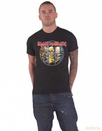 Iron Maiden: Men's Tee: Eddie Evolution (Large)