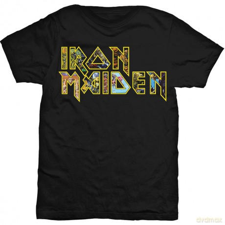 Iron Maiden: Men's Tee: Eddie Logo (Small)