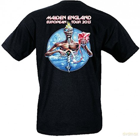 Iron Maiden: Men's Tee: Euro Tour (Small)