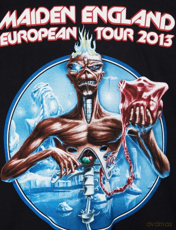 Iron Maiden: Men's Tee: Euro Tour (Small)