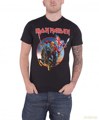 Iron Maiden: Men's Tee: Euro Tour (X-Large)