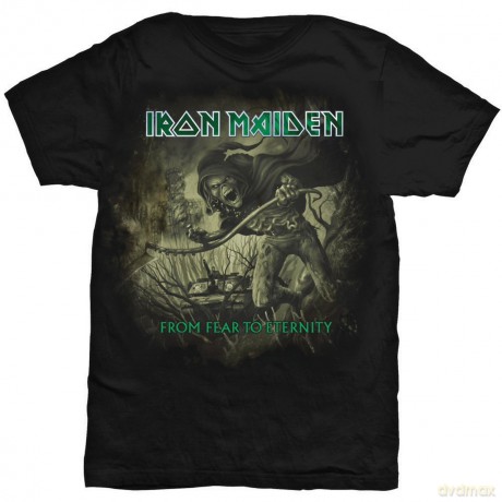 Iron Maiden: Men's Tee: From Fear To Eternity Distressed (Small)