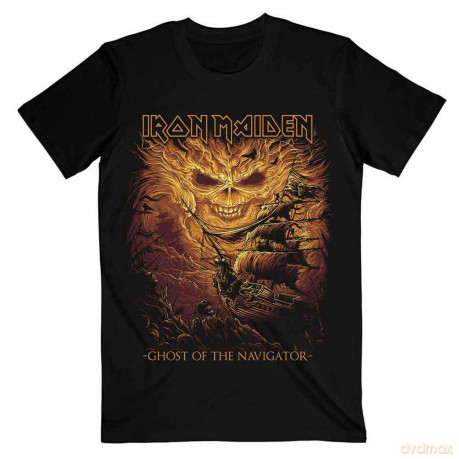 Iron Maiden: Men's Tee: Ghost of the Navigator (Medium)