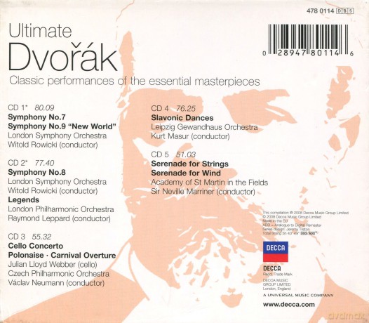 Various: Ultimate Dvorak [5CD]