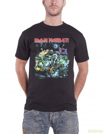 Iron Maiden: Men's Tee: Knebworth Moon buggy (XX-Large)