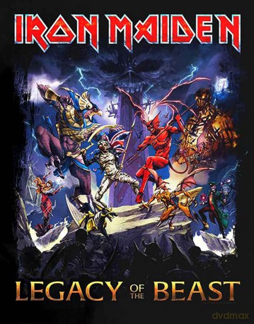 Iron Maiden: Men's Tee: Legacy of the Beast (X-Large)