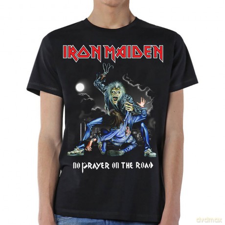 Iron Maiden: Men's Tee: No Prayer On The Road (Medium)