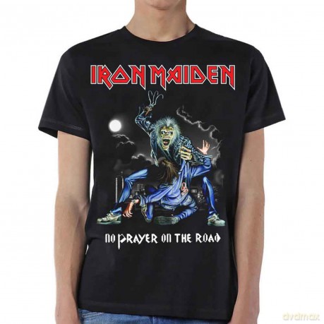 Iron Maiden: Men's Tee: No Prayer On The Road (Small)
