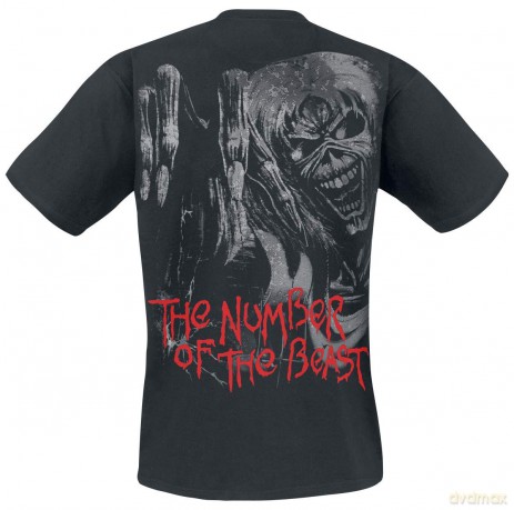 Iron Maiden: Men's Tee: Number of the Beast Jumbo with Back Printing (Medium)