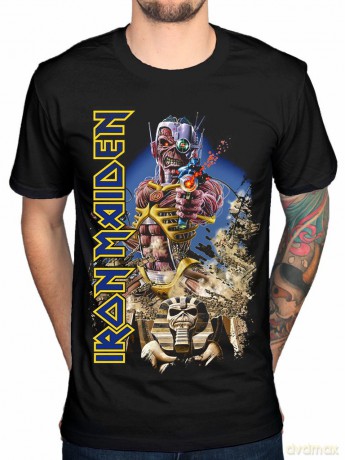 Iron Maiden: Men's Tee: Somewhere Back in Time (XX-Large)