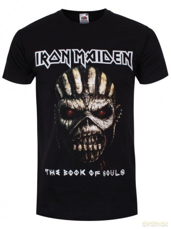 Iron Maiden: Men's Tee: The Book of Souls (Small)