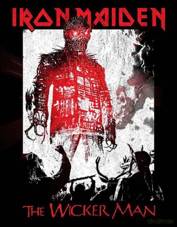 Iron Maiden: Men's Tee: The Wicker Man Smoke (Large)