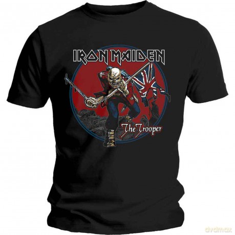 Iron Maiden: Men's Tee: Trooper Red Sky (X-Large)