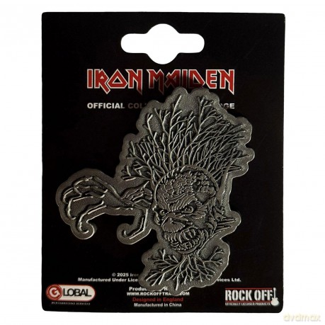 Iron Maiden: Pin Badge: Fear Of The Dark Eddie
