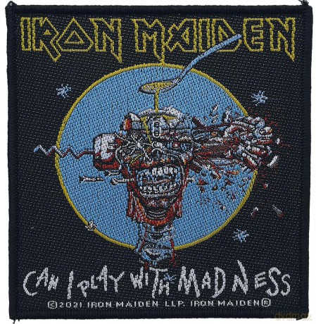 Iron Maiden: Standard Patch: Can I Play With Madness (Retail Pack)