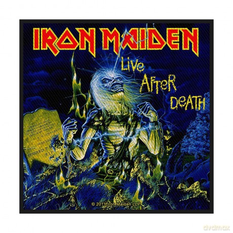 Iron Maiden: Standard Patch: Live After Death