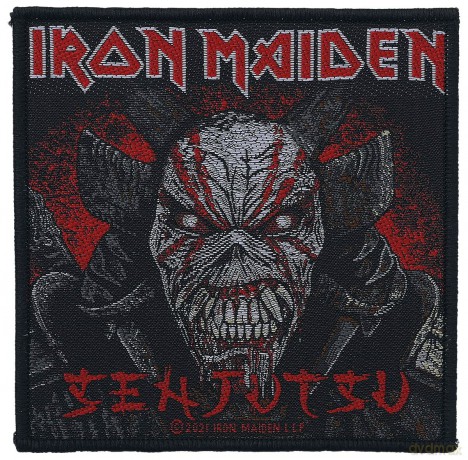 Iron Maiden: Standard Patch: Senjutsu Back Cover (Retail Pack)