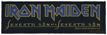 Iron Maiden: Super Strip Patch: Seventh Son Logo (Retail Pack)