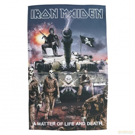 Iron Maiden: Textile Poster: A Matter Of Life And Death