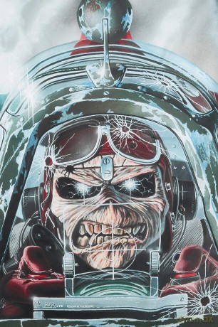 Iron Maiden: Textile Poster: Aces High