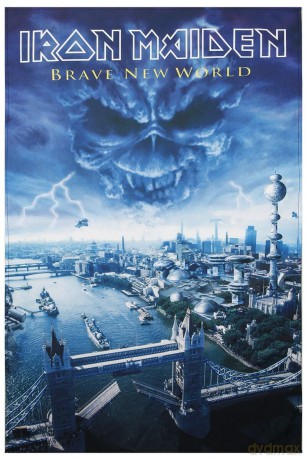 Iron Maiden: Textile Poster: Brave New World