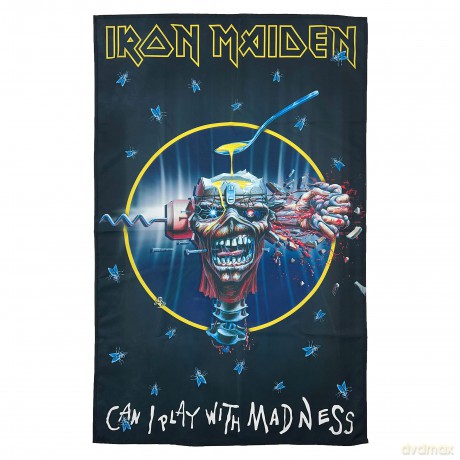 Iron Maiden: Textile Poster: Can I Play With Madness