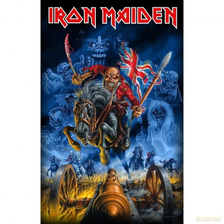 Iron Maiden: Textile Poster: England