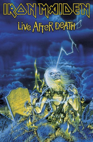 Iron Maiden: Textile Poster: Live After Death