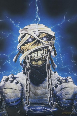 Iron Maiden: Textile Poster: Powerslave Eddie