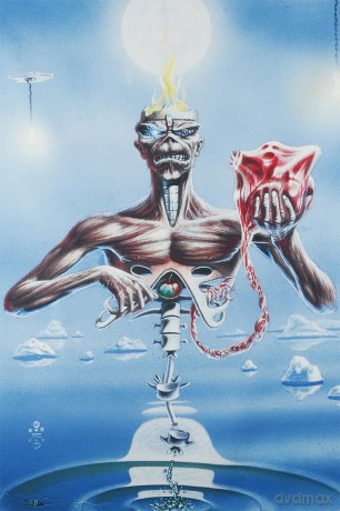 Iron Maiden: Textile Poster: Seventh Son