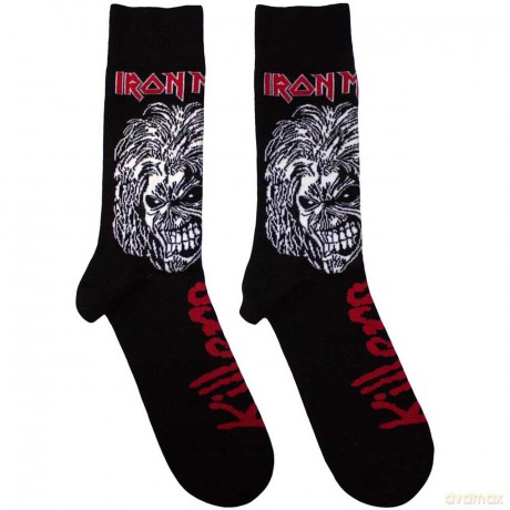 Iron Maiden: Unisex Ankle Socks: Killers (Black) (UK Size 7 - 11)