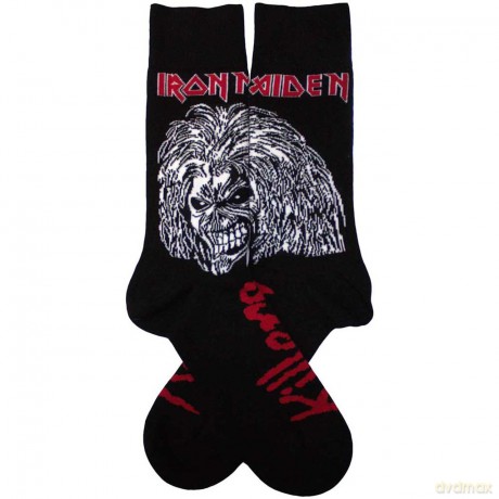 Iron Maiden: Unisex Ankle Socks: Killers (Black) (UK Size 7 - 11)