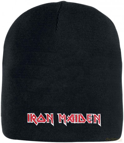 Iron Maiden: Unisex Beanie Hat: Logo 1 (Black)