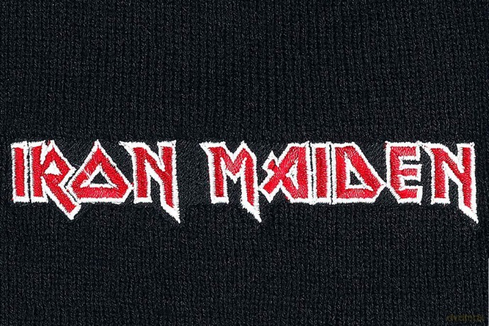 Iron Maiden: Unisex Beanie Hat: Logo 1 (Black)
