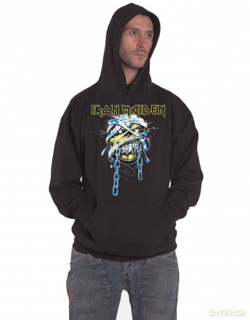 Iron Maiden: Unisex Pullover Hoodie: Powerslave (X-Large)