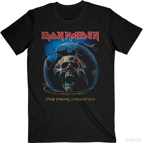Iron Maiden: Unisex T-Shirt: Astro Dead V.1. (Black) (Small)