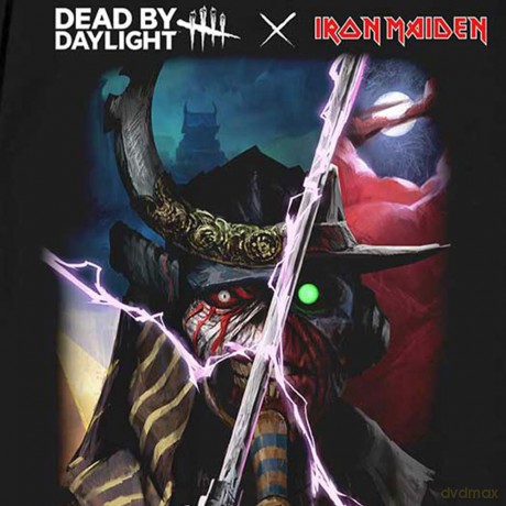Iron Maiden: Unisex T-Shirt: Dead By Daylight Killer Realm (Black) (Back Print) (Medium)