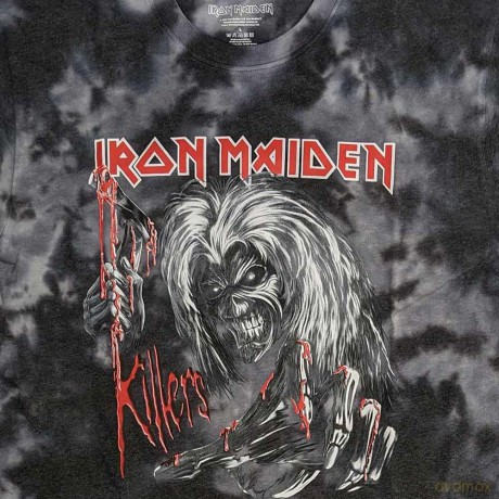 Iron Maiden: Unisex T-Shirt: Ed Kills Again (Black) (Small)