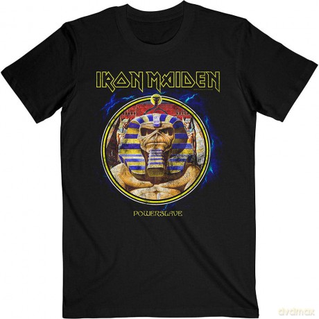 Iron Maiden: Unisex T-Shirt: Eddie 40th Anniversary (Black) (Small)