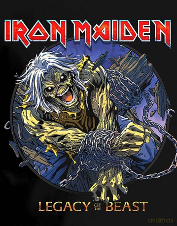 Iron Maiden: Unisex T-Shirt: Eddie Chained Legacy (Black) (Small)