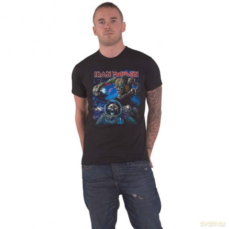 Iron Maiden: Unisex T-Shirt: Final Frontier (Black) (X-Large)