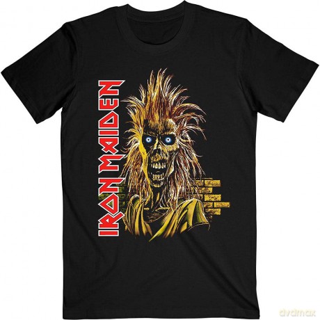 Iron Maiden: Unisex T-Shirt: First Album 2 (Black) (Large)