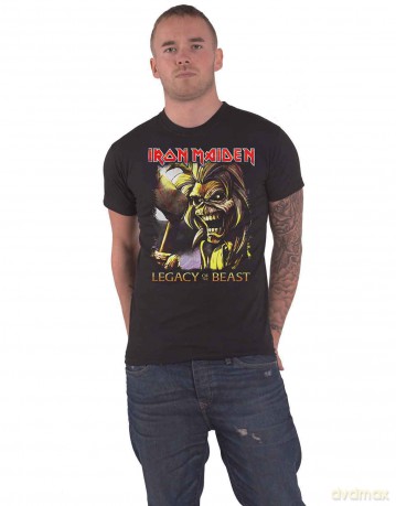 T: Iron Maiden Unisex T-Shirt: Legacy Killers (Black) (Medium)