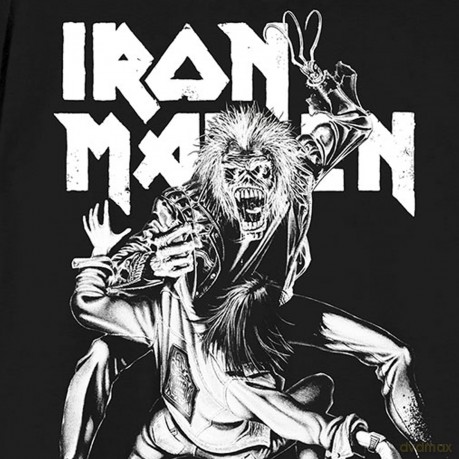 Iron Maiden: Unisex T-Shirt: No Prayer Claw Crop (Black) (X-Large)